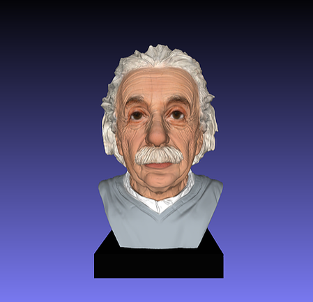 Einstein Bust Figure