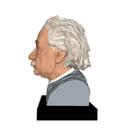 Einstein Bust Figure