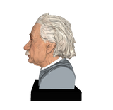 Einstein Bust Figure