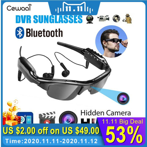 Tech To Ya Later Bluetooth Camera Glasses