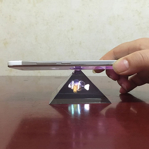 Tech To Ya Later 3D Hologram Pyramid Projector